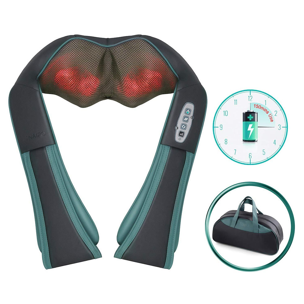 NAIPO CORDLESS NECK & SHOULDER MASSAGER