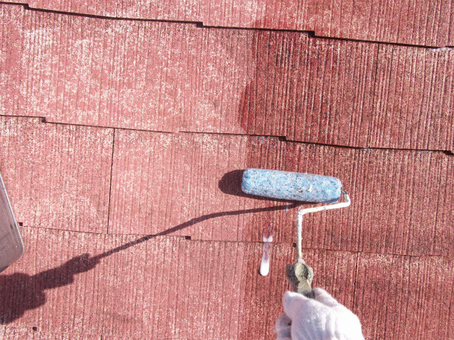 屋根　塗替え工事