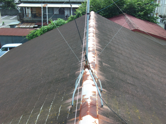 屋根　塗替え工事