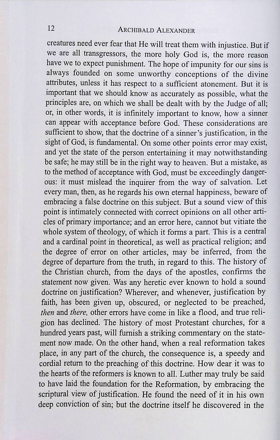 Thumbnail: A Treatise on Justification by Faith by Archibald Alexander