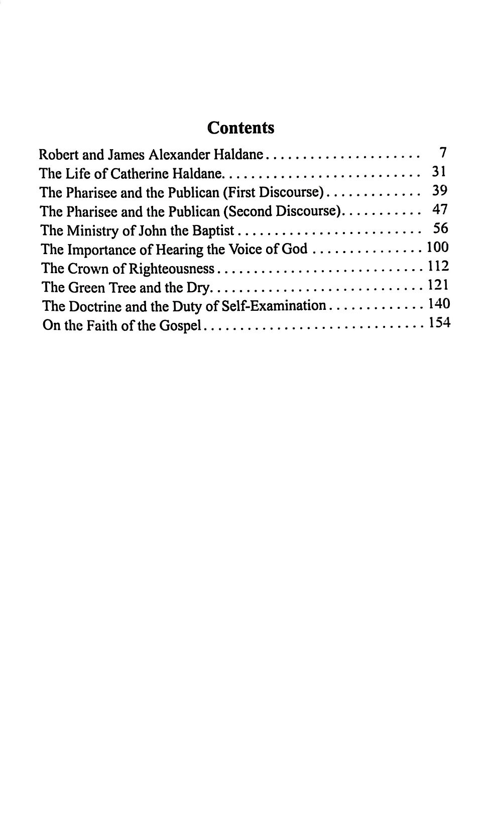 Thumbnail: Select Writings of James Alexander Haldane