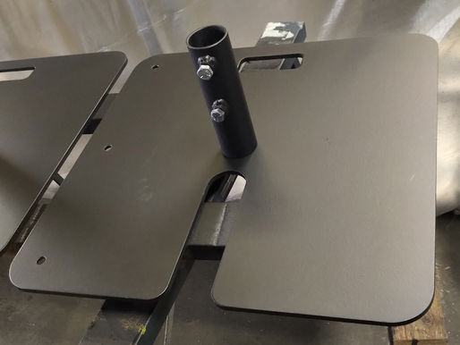 Plaque de base pour tubes