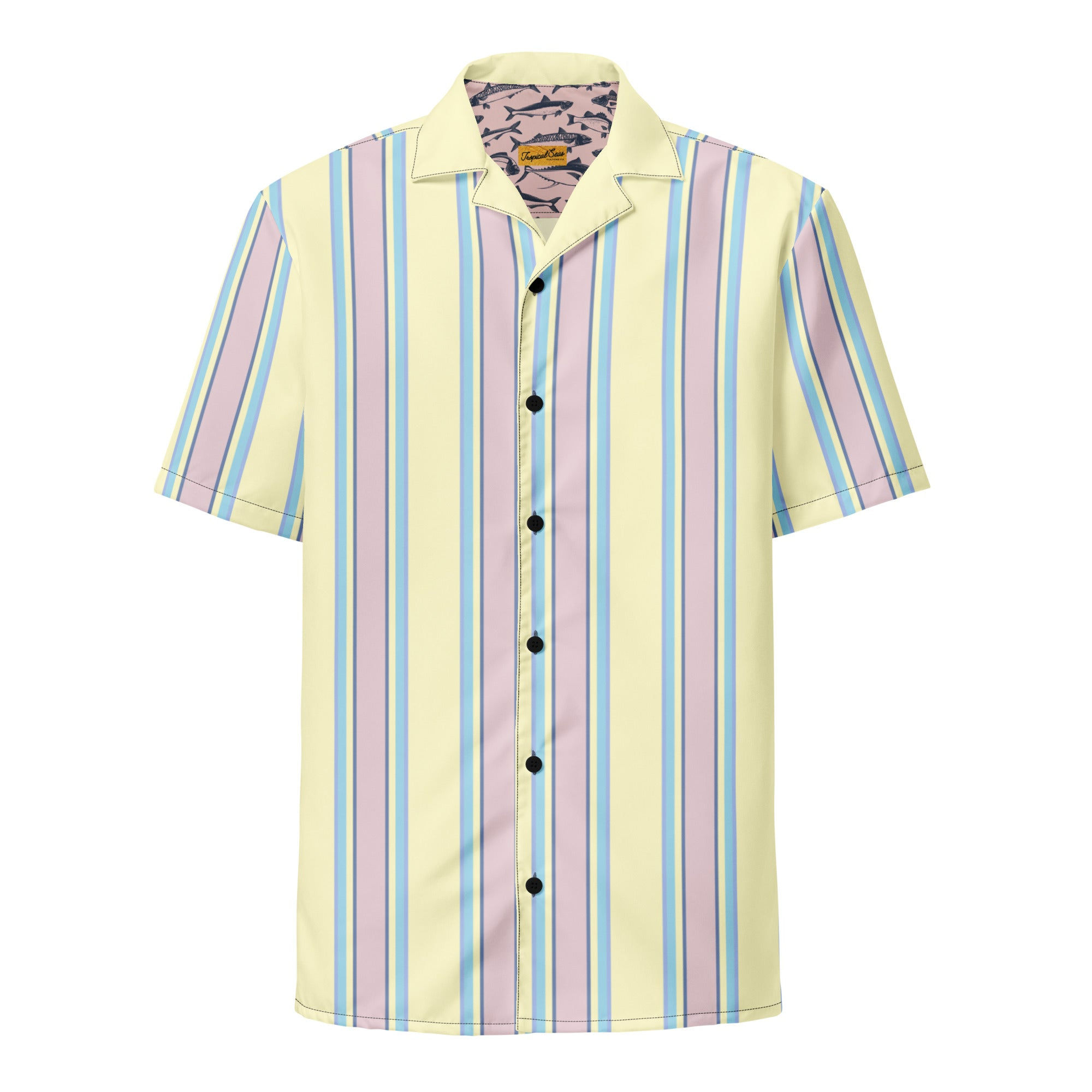 STEEL&STITCH Brinks Island Striped Button-Down