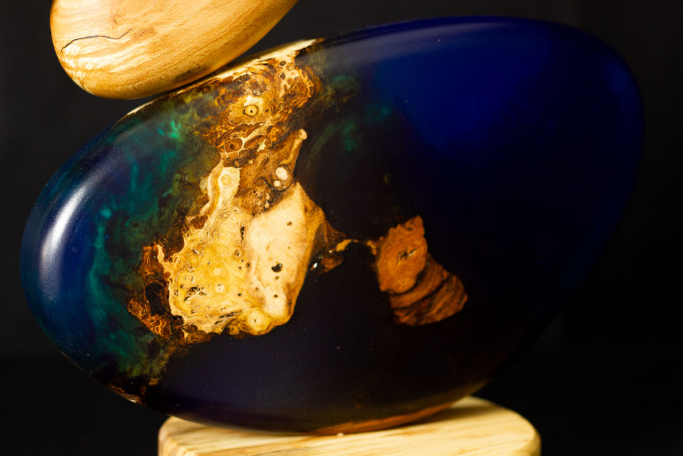 Wood and resin art