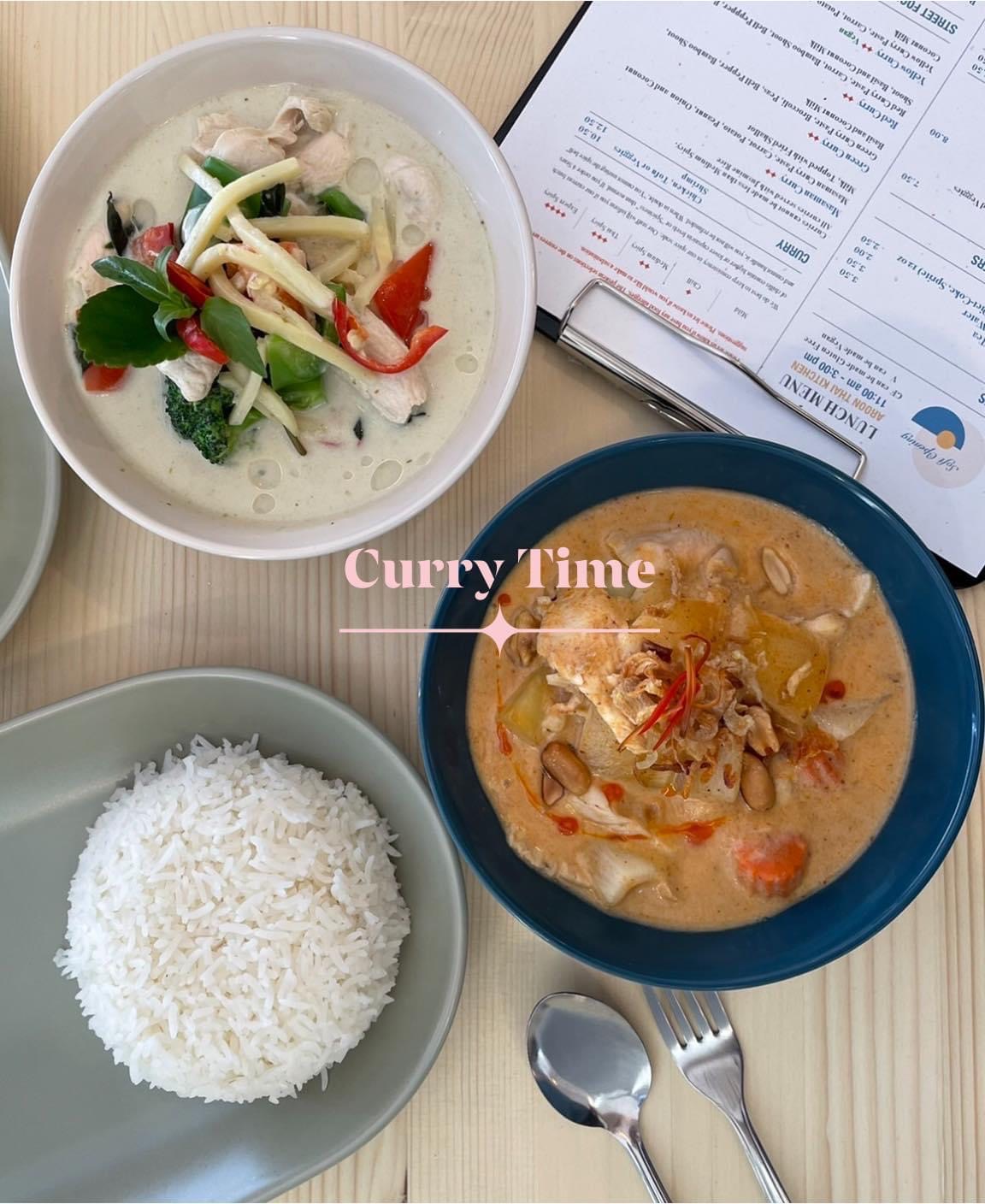 Arranged Food and Objects