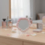 מראת שולחן מחומשת