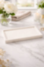 מגש מלבני בינוני מבטון