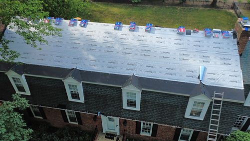 Architectural shingles roof replacement done in Richmond, VA