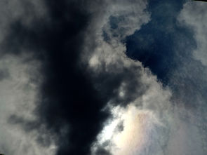 Dunkle Wolken
