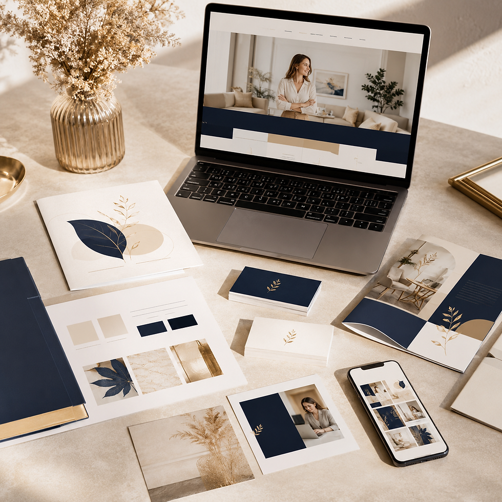 Foundational brand, website, messaging, and marketing materials