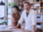 Business leaders collaborating on marketing priorities and execution