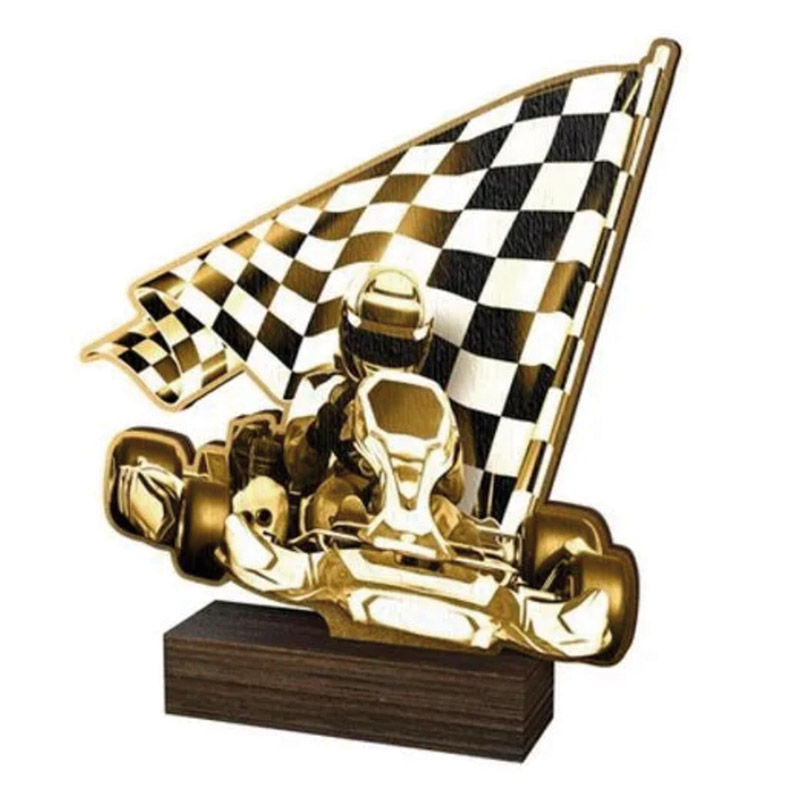 Thumbnail: WOOD FLAG, KART TROPHY