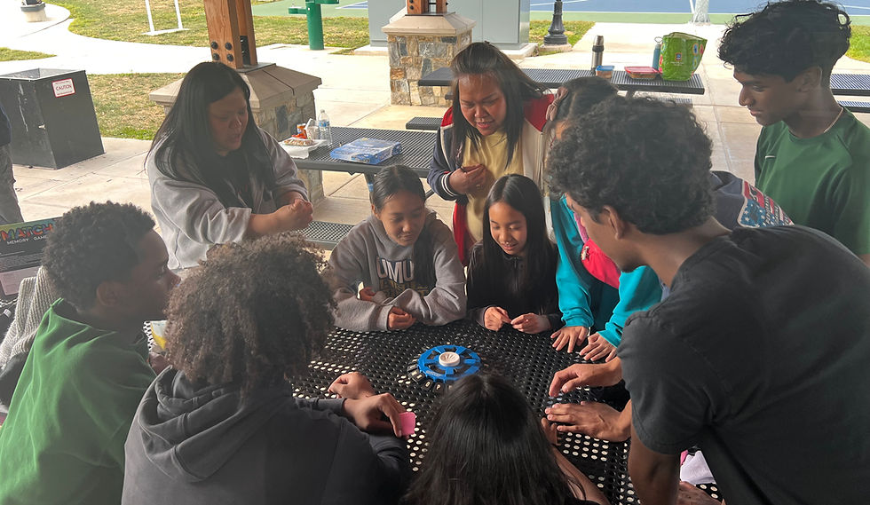 group of people playing