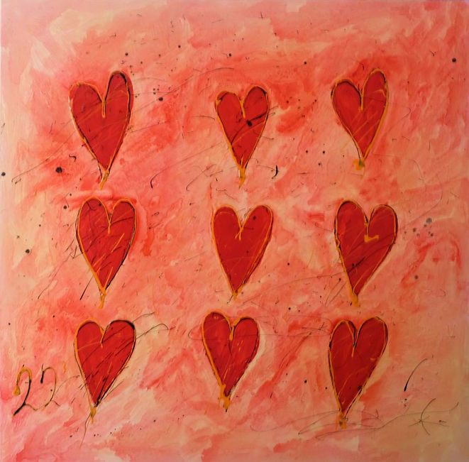 Cuori_Rossi_100x100_Smalto_su_Tela.jpg