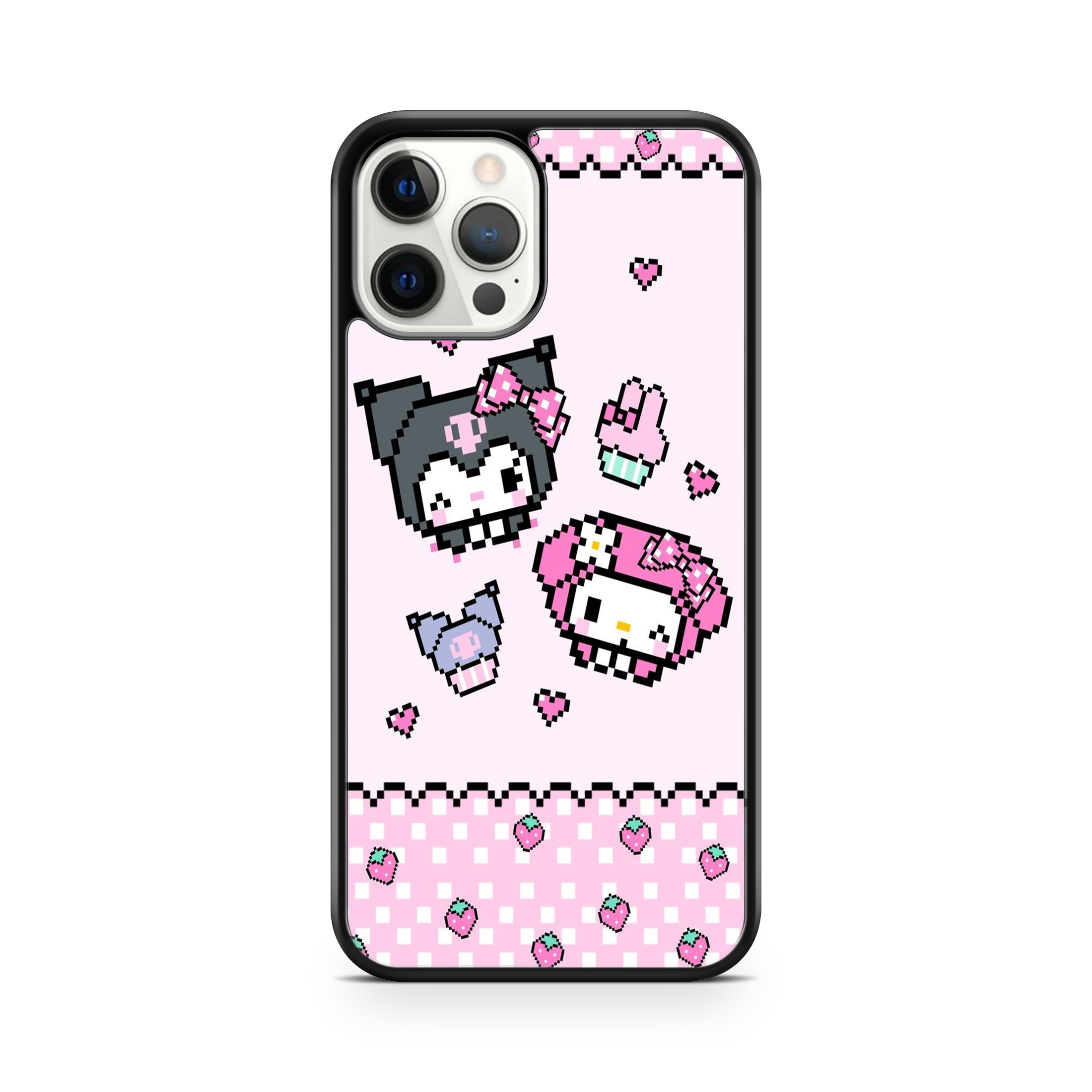 Pixel Melody & Kuromi Case