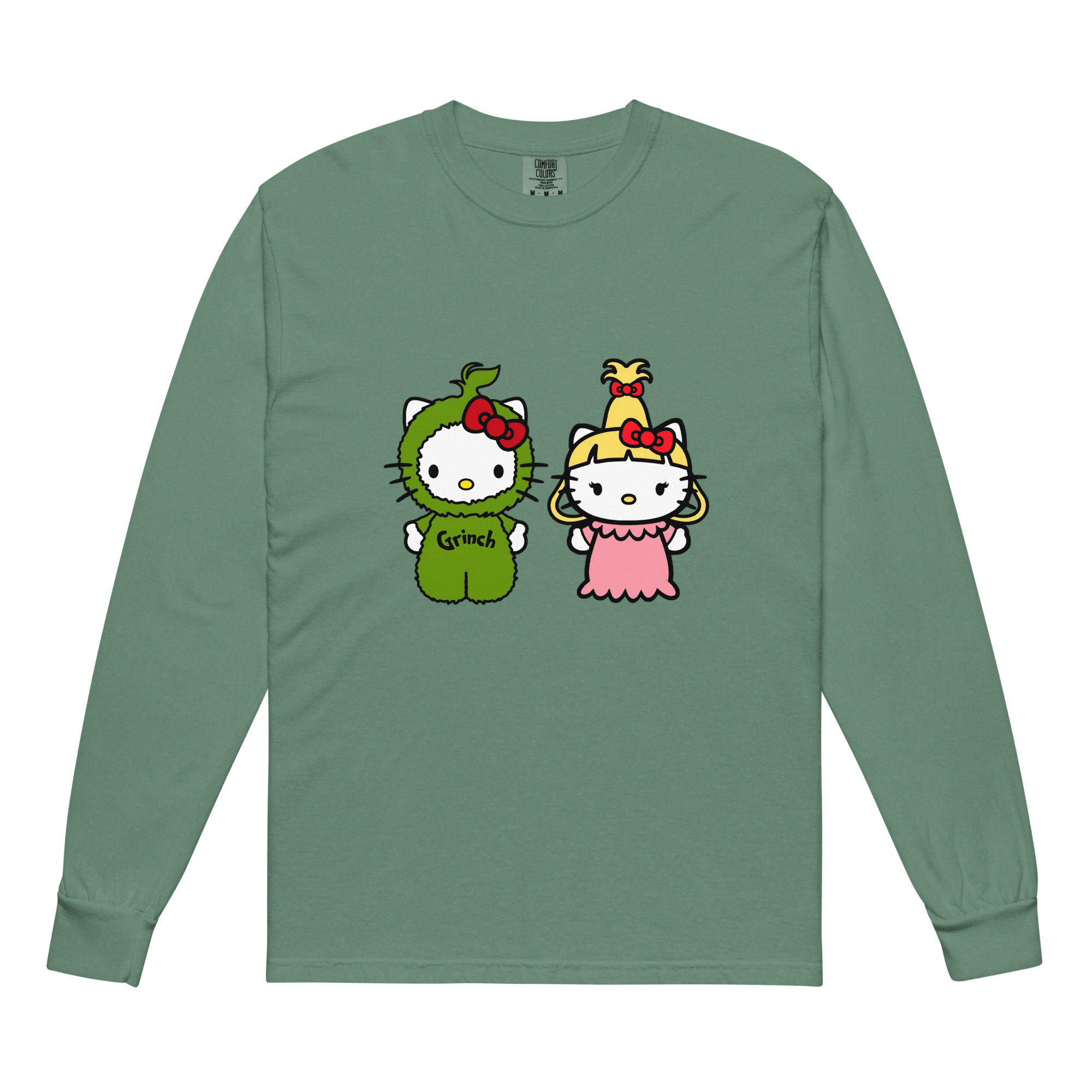 Hello Kitty X Grinch Long-sleeve Shirt