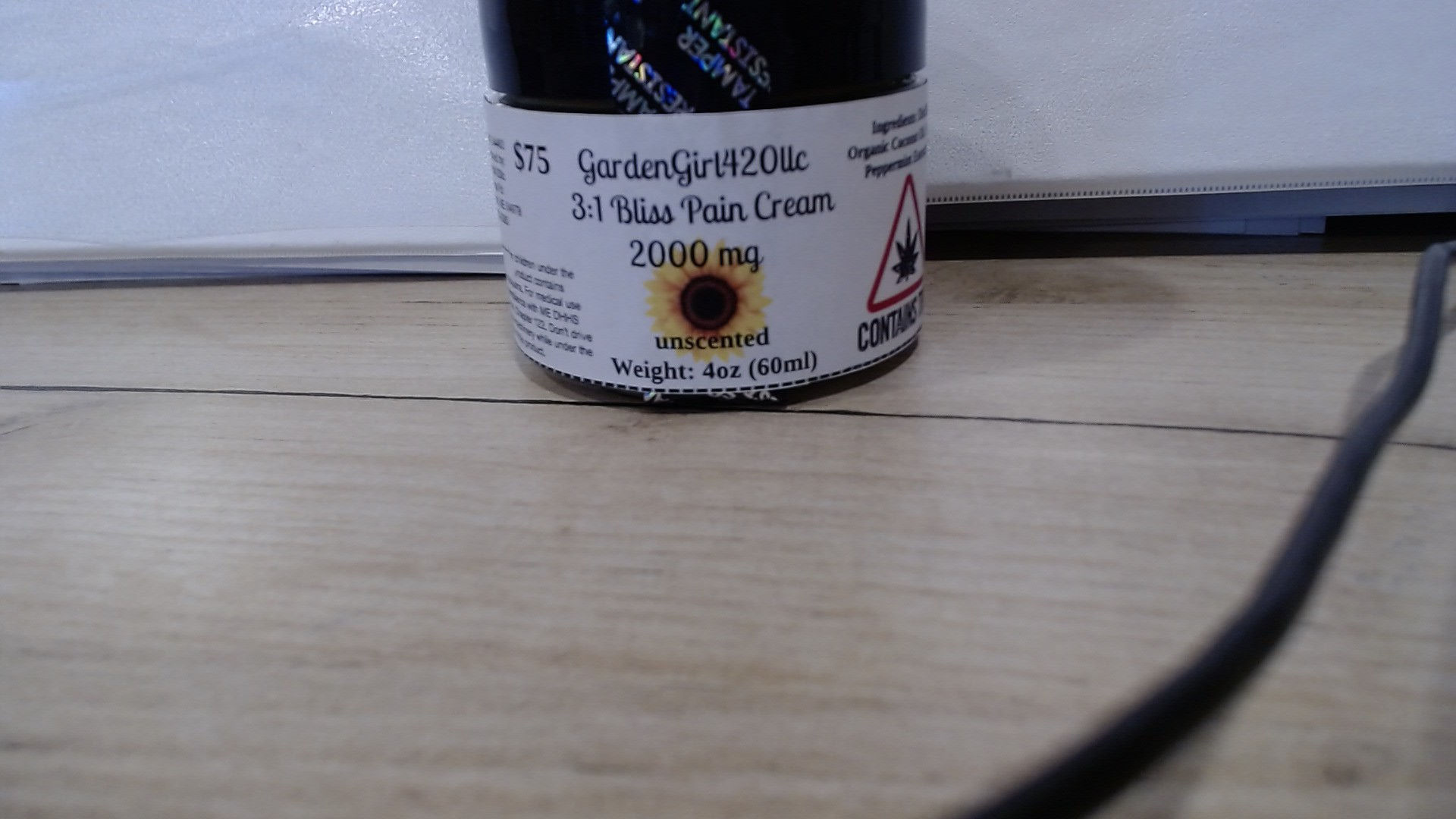 2000Mg Pain Cream (Unscented)