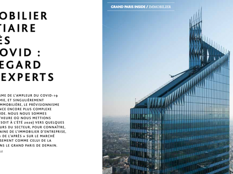 Le Grand Paris de l’immobilier tertiaire après le Covid : le regard des experts