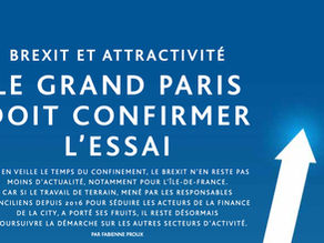 Brexit et attractivité : le Grand Paris doit confirmer l’essai  