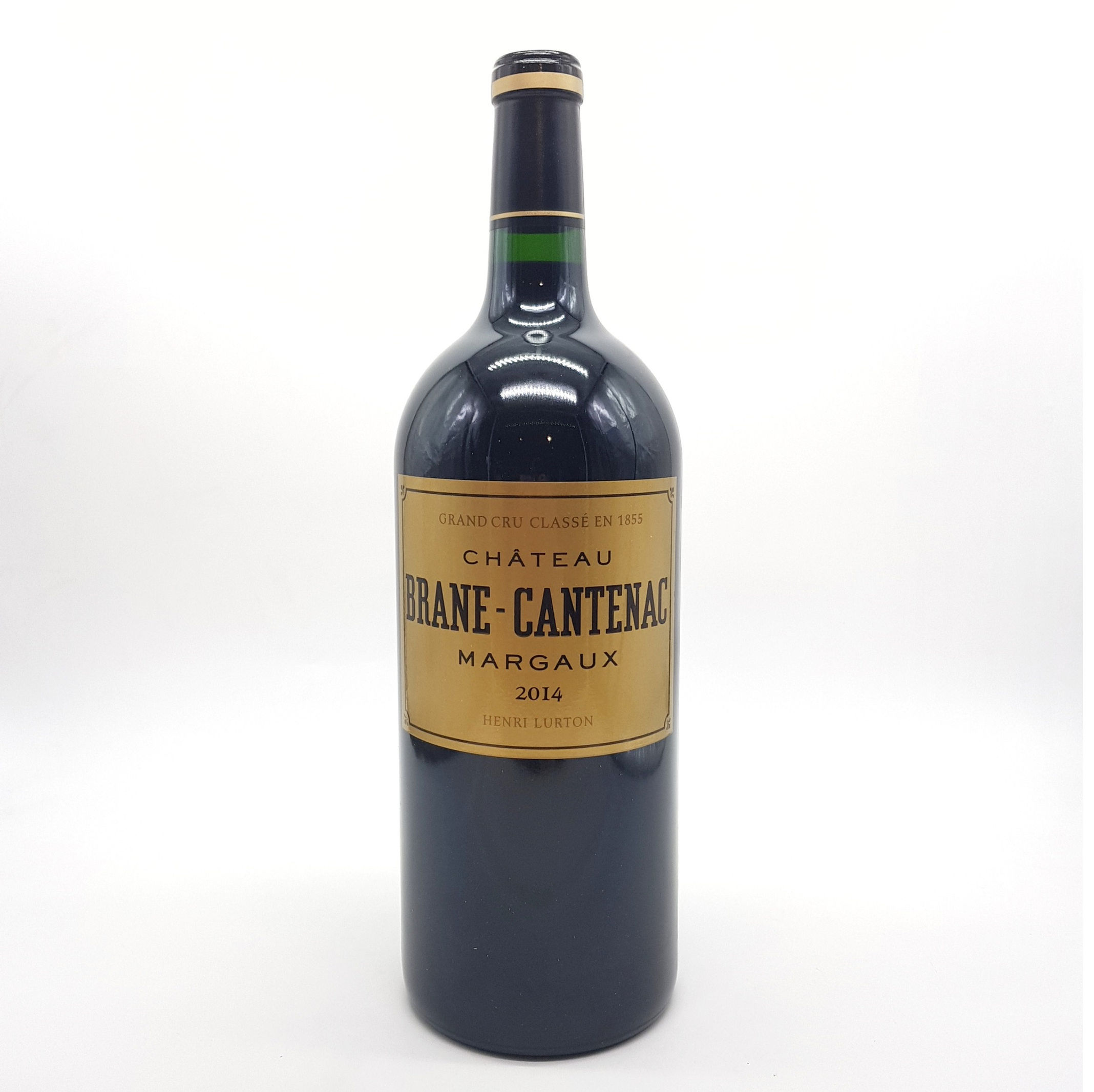 Double magnum de 3 litres de vin rouge du Château Brane Cantenac 2014 en appellation Margaux.