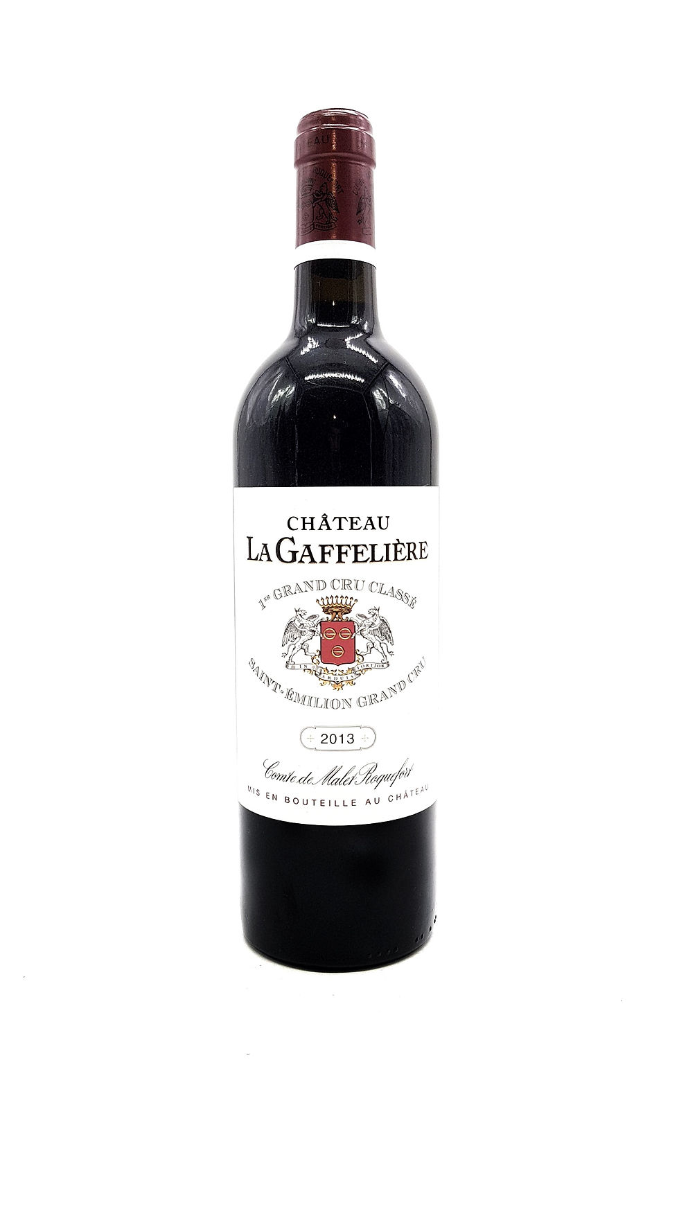 Bouteille de Château La Gaffelière 2013 en appellation Saint-Emilion.