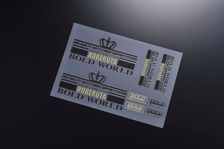 パルファムカップ転写ステッカー　211×145(mm)