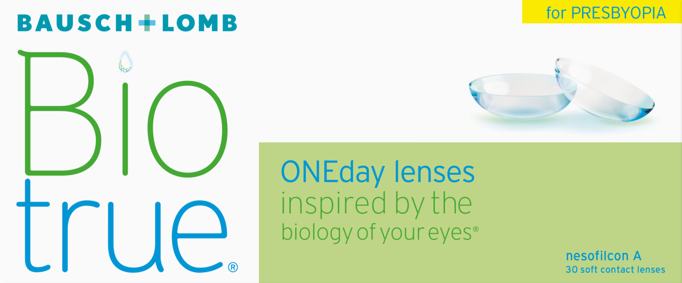Biotrue® OneDay For Presbyopia (30 Lentes)