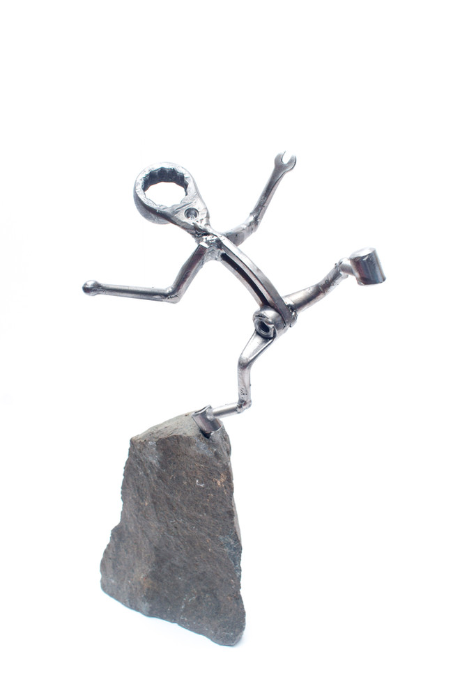 Mental Health Sculpture Weld Sculpture