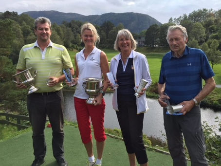 Klubbmesterne kåret i seniorklassene