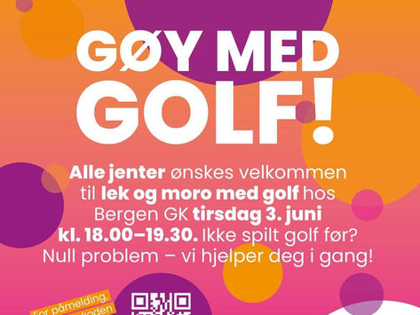 Golfjentene inviterer til "Gøy med Golf"!