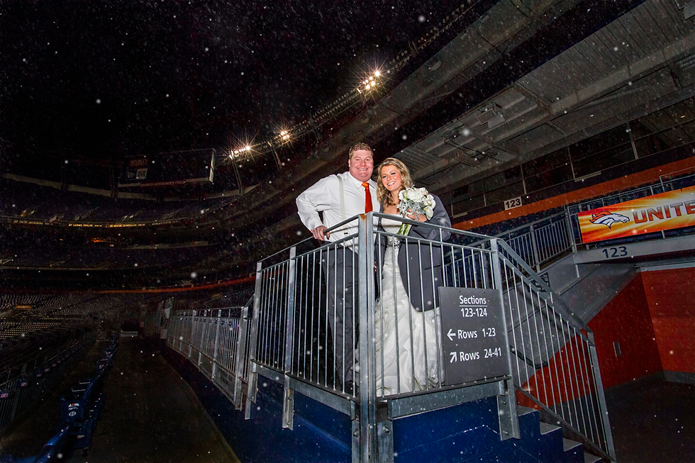Sports Authority Wedding
