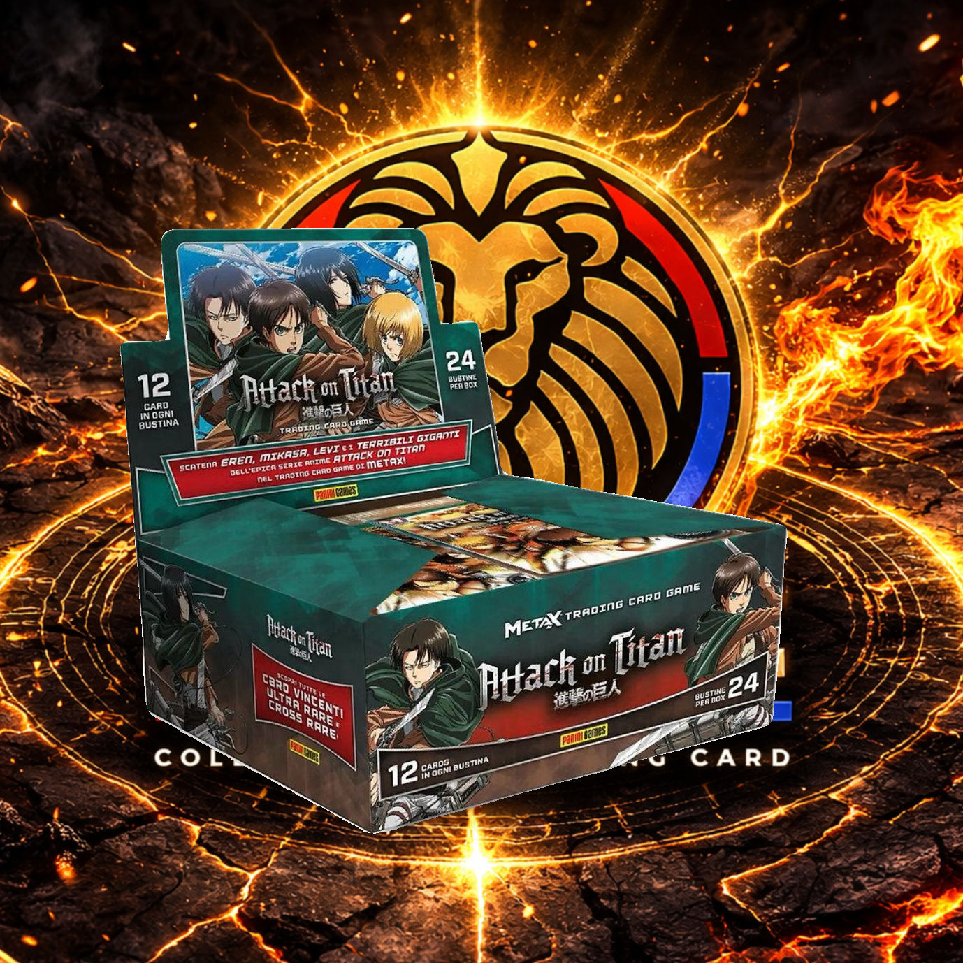 Attack On Titan Trading Card Game - Booster Box Panini (ITA)