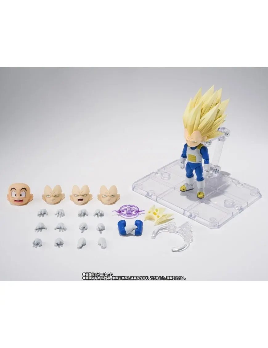 Miniatura: BANDAI S.H. FIGUARTS DRAGON BALL DAIMA VEGETA SUPER SAIYAN 3 MINI