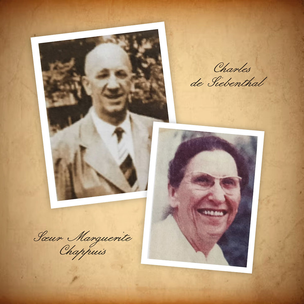 Fondateurs de Morija le Pasteur Charles de Siebenthal et Madame Marguerite Chapuis,