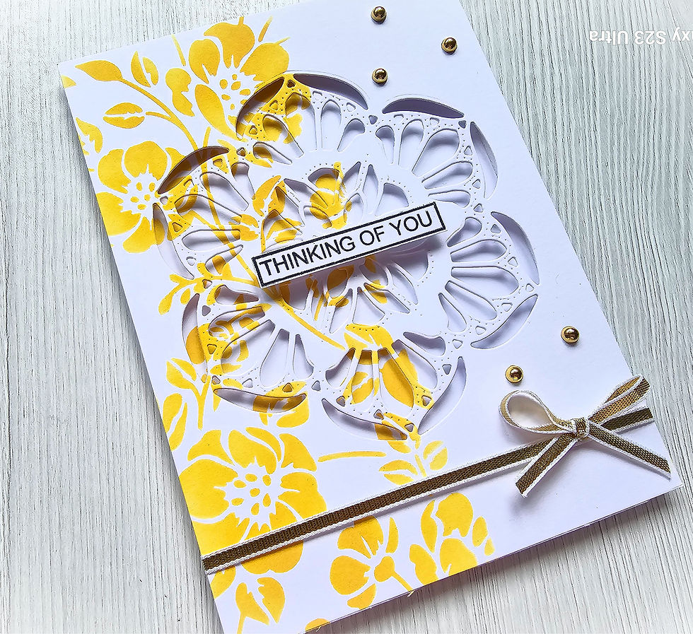 Miniature : Large Intricate cutting die