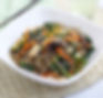 Japchae (Fried Korean glass noodles)