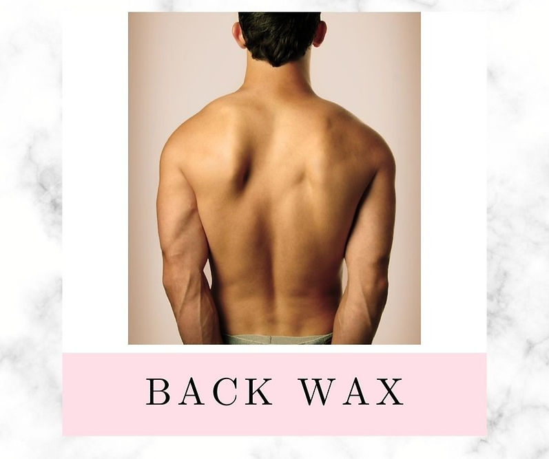 Back waxing Full