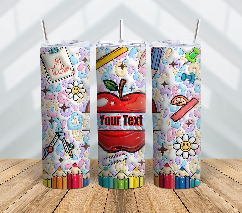 Custom Teacher Tumbler – Personalization, #1 Teacher Gift