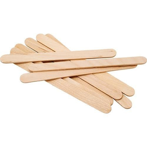 Disposable Wooden spatula 100pc Nails Online SA