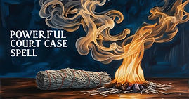 Powerful Court Case Spell