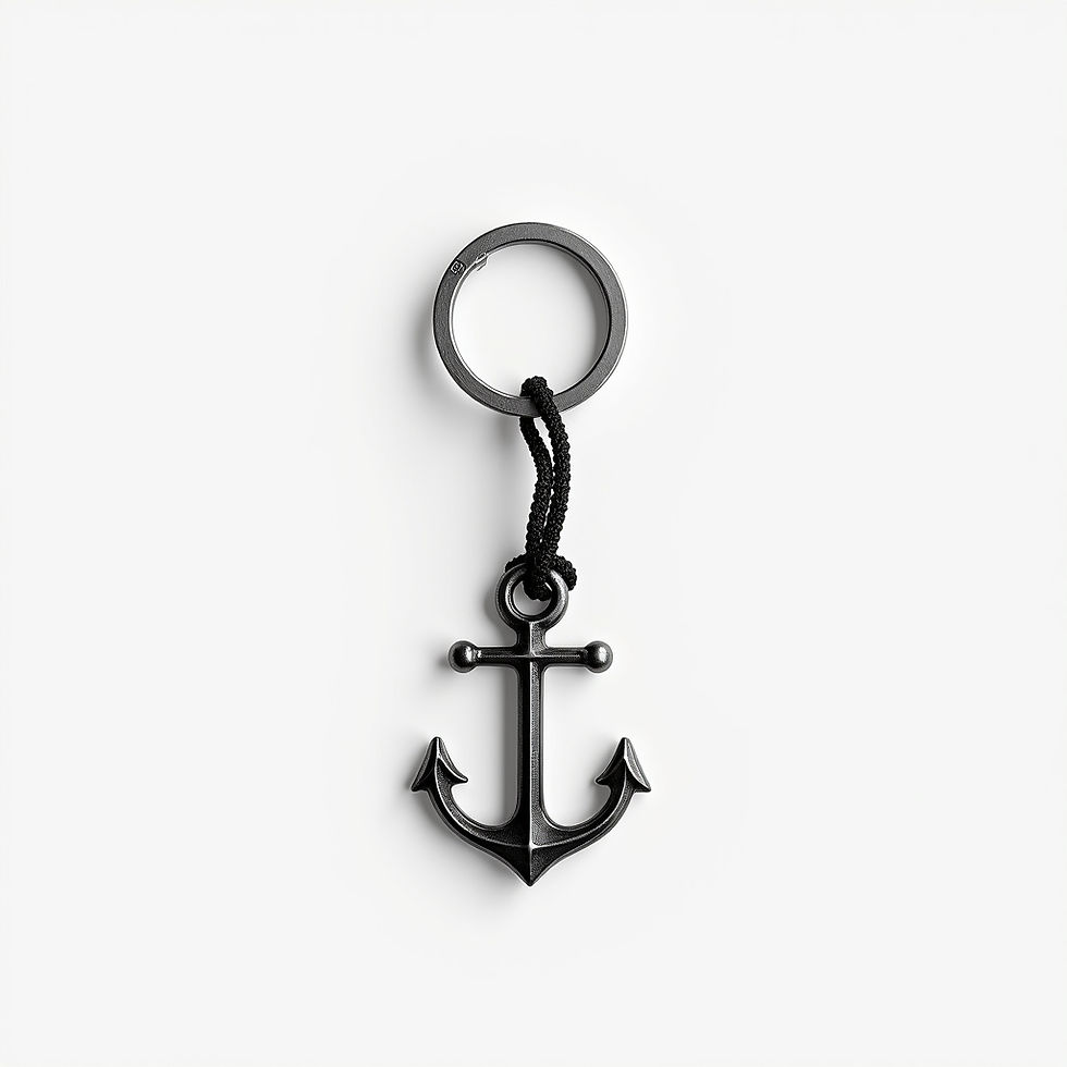 Anchor Key Chain