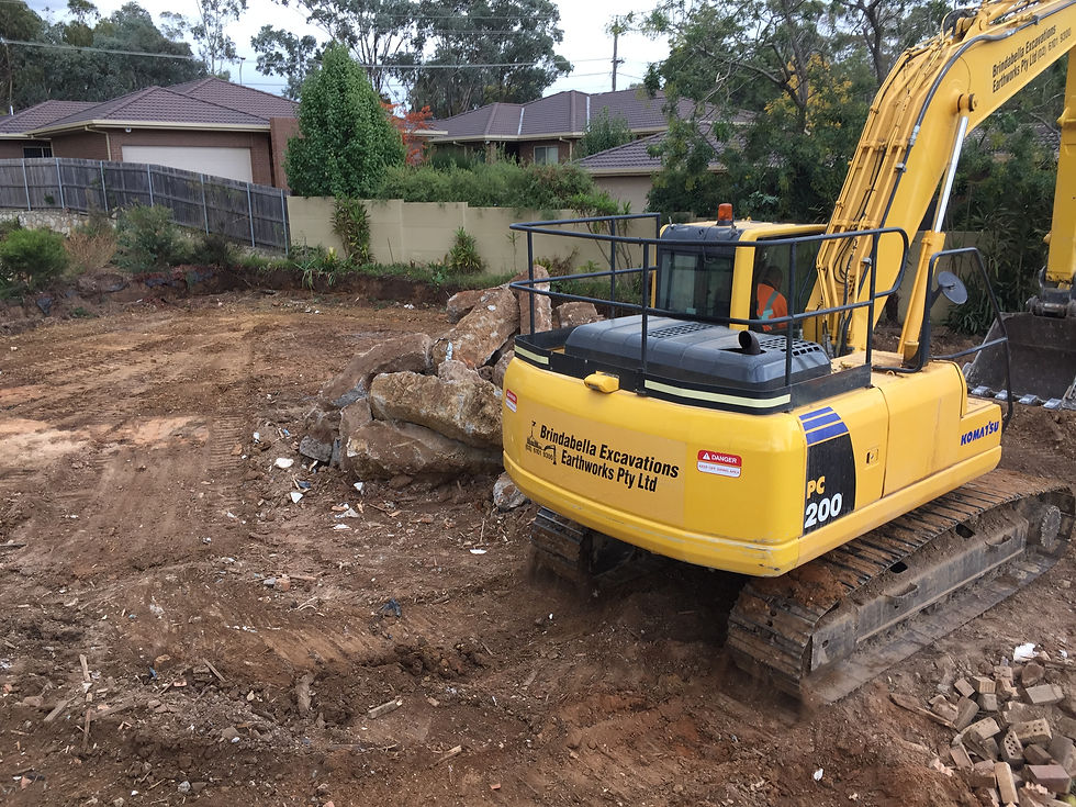 canberra excavator hire