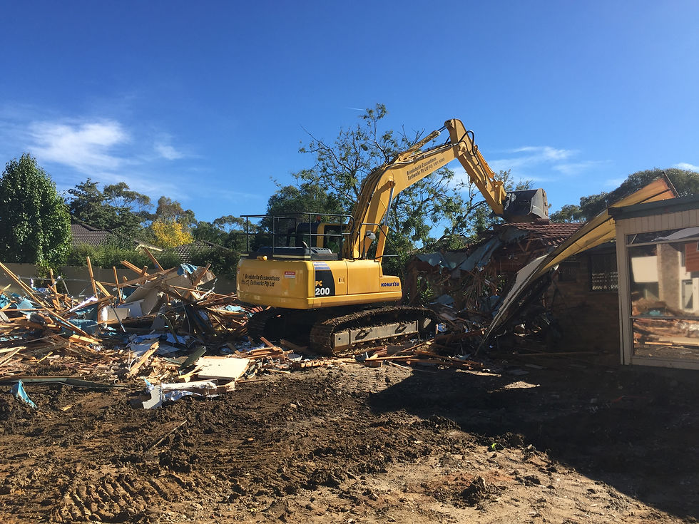 house demolition canberra