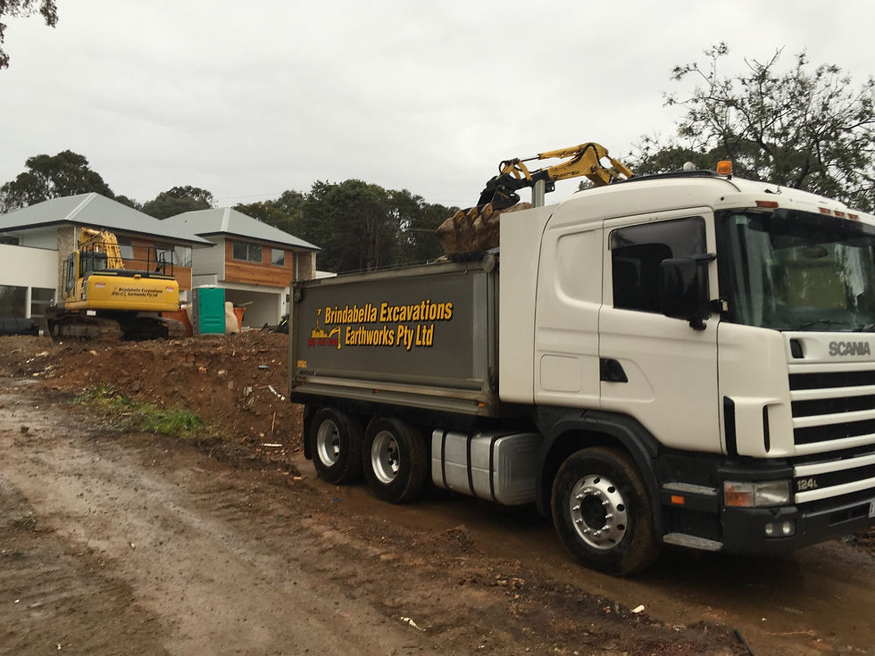 Canberra tipper truck haulage
