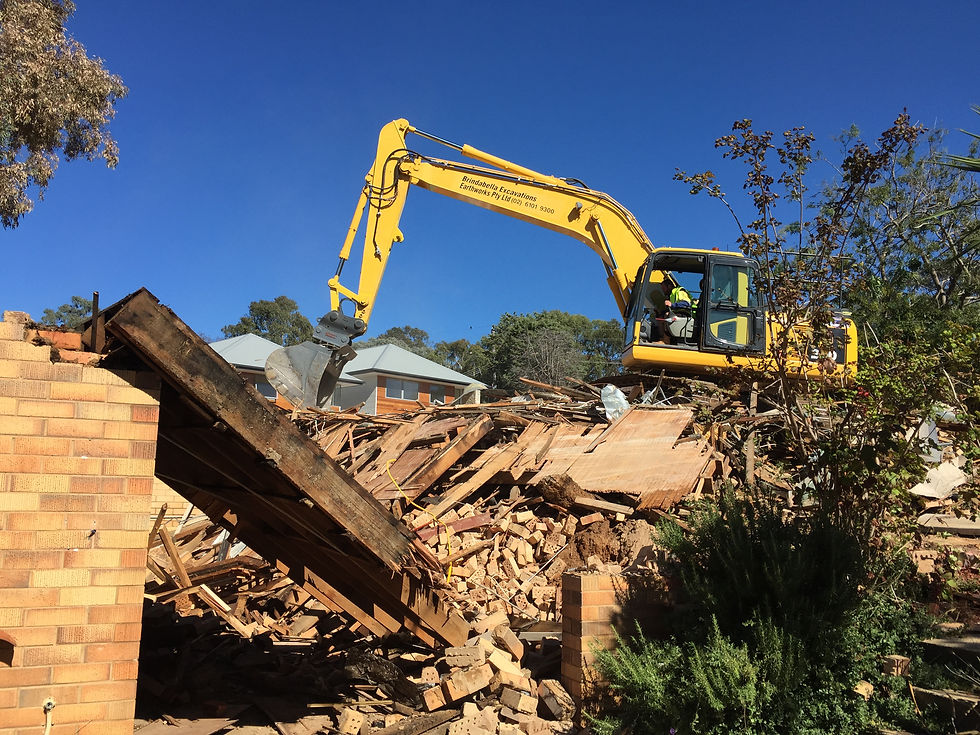House demolition ACT