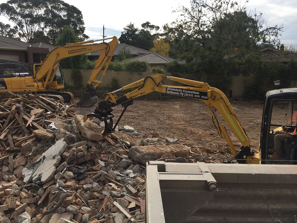 Demolished concrete to CCR