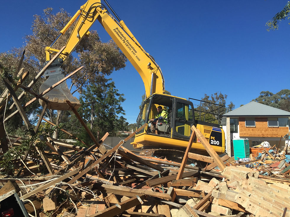 Demolition ACT Canberra