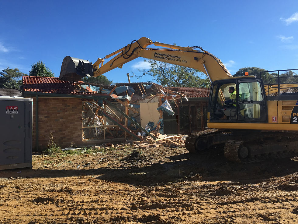 Mr fluffy house demolition