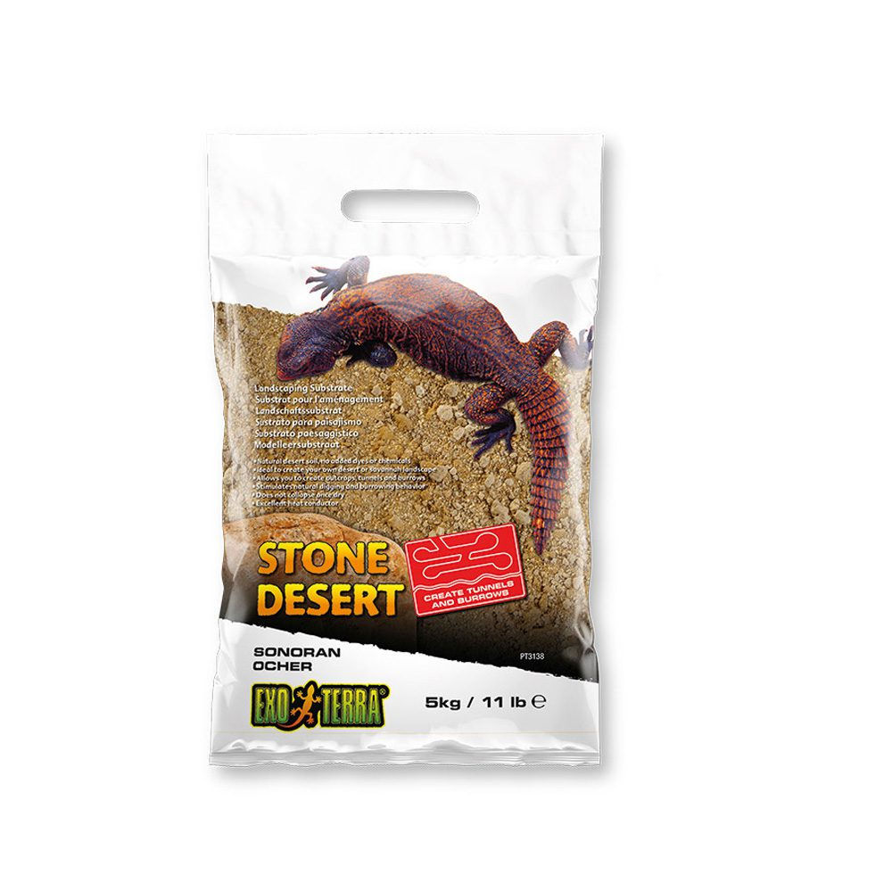 exo terra Stone Desert Substrate OCHER 5kg