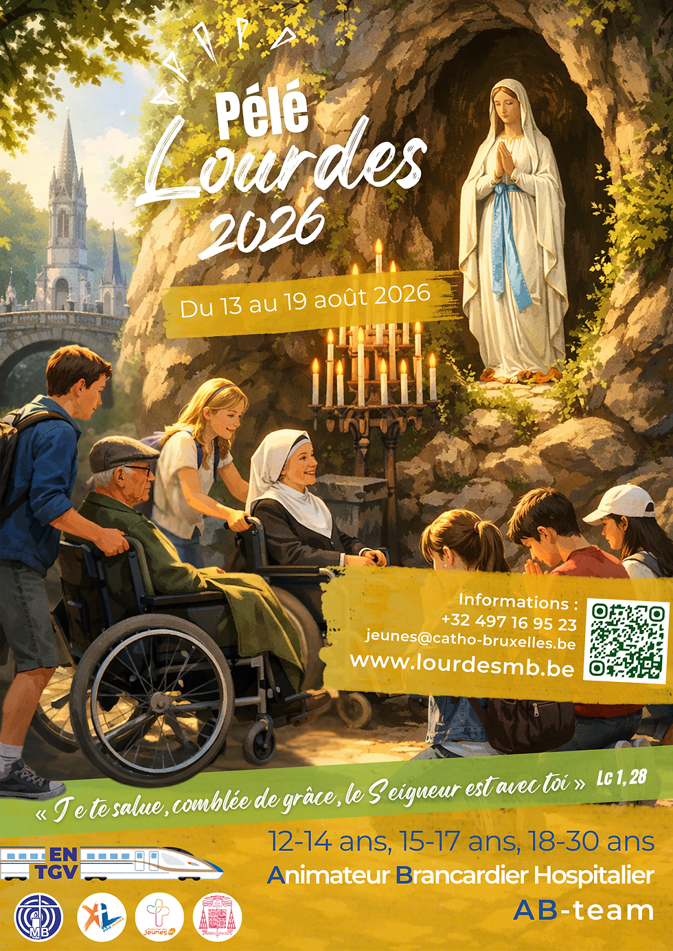 Pélérinage Lourdes Team AB